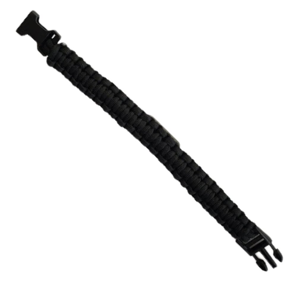 LAST ONE-Grunt Style TWO Paracord Bracelet Black Unisex - Picture 4 of 7